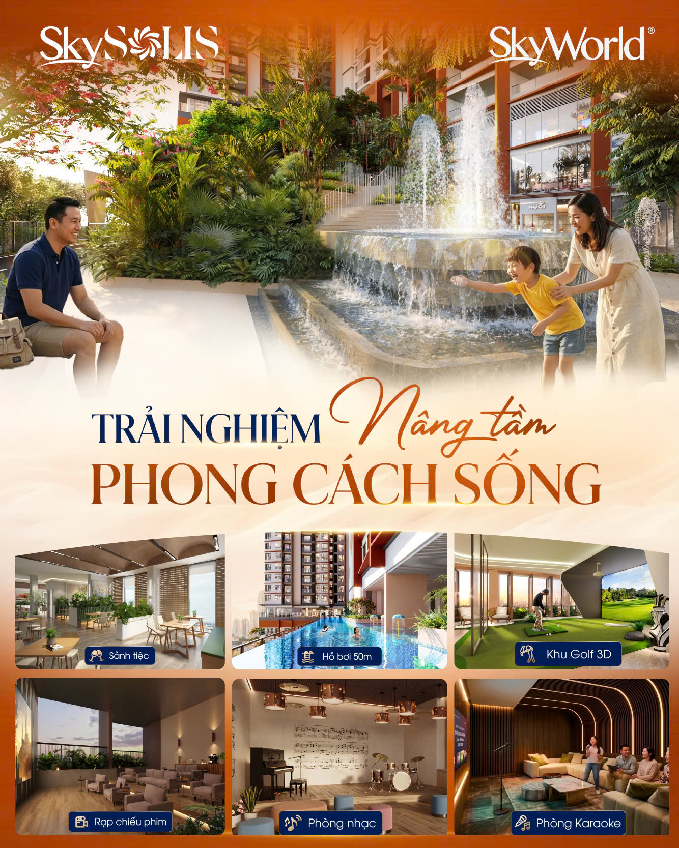 Thiết kế nội thất căn hộ mẫu Sky Solis
