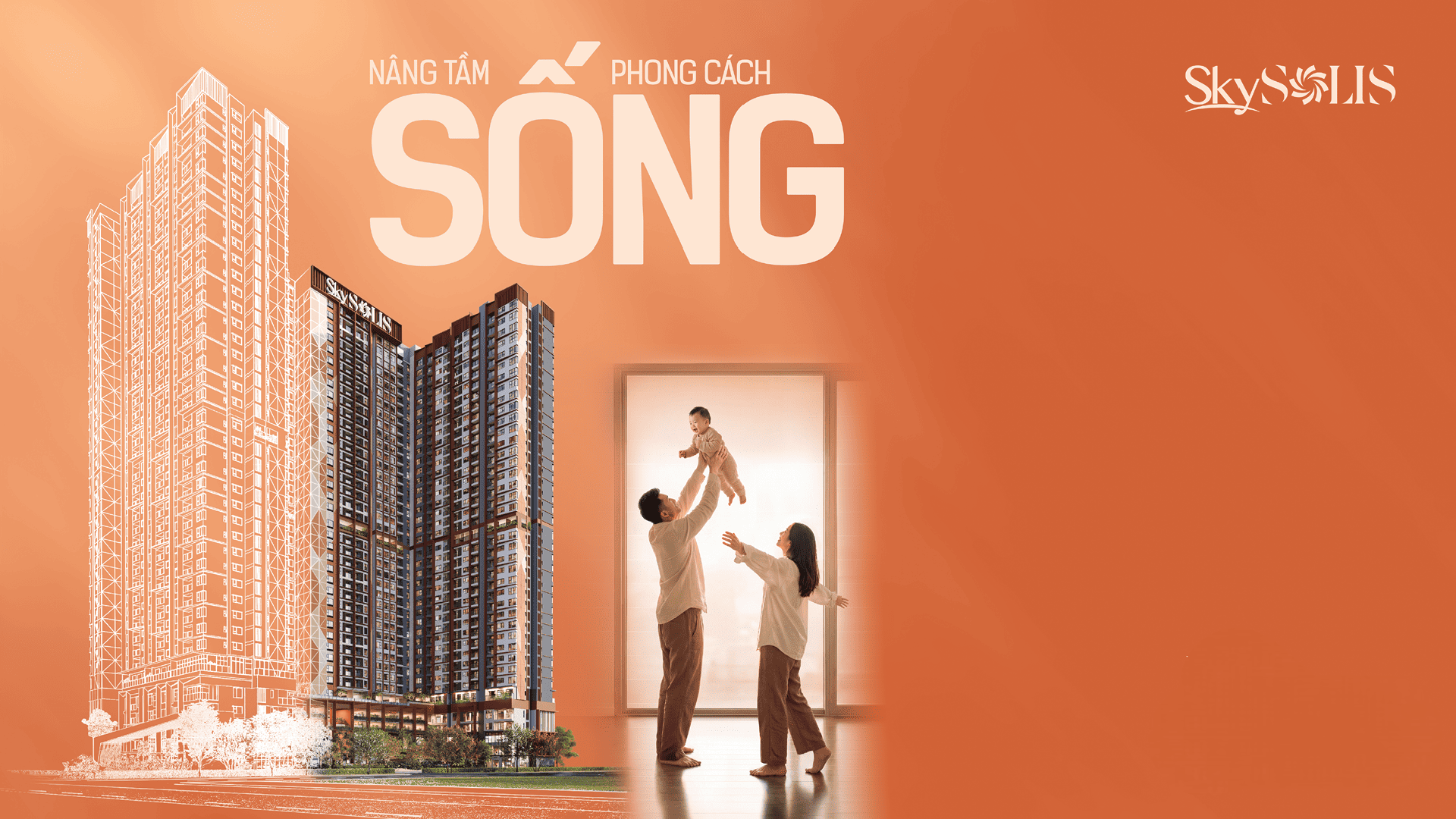 Phối cảnh dự án căn hộ Sky Solis nâng tầm phong cách sống